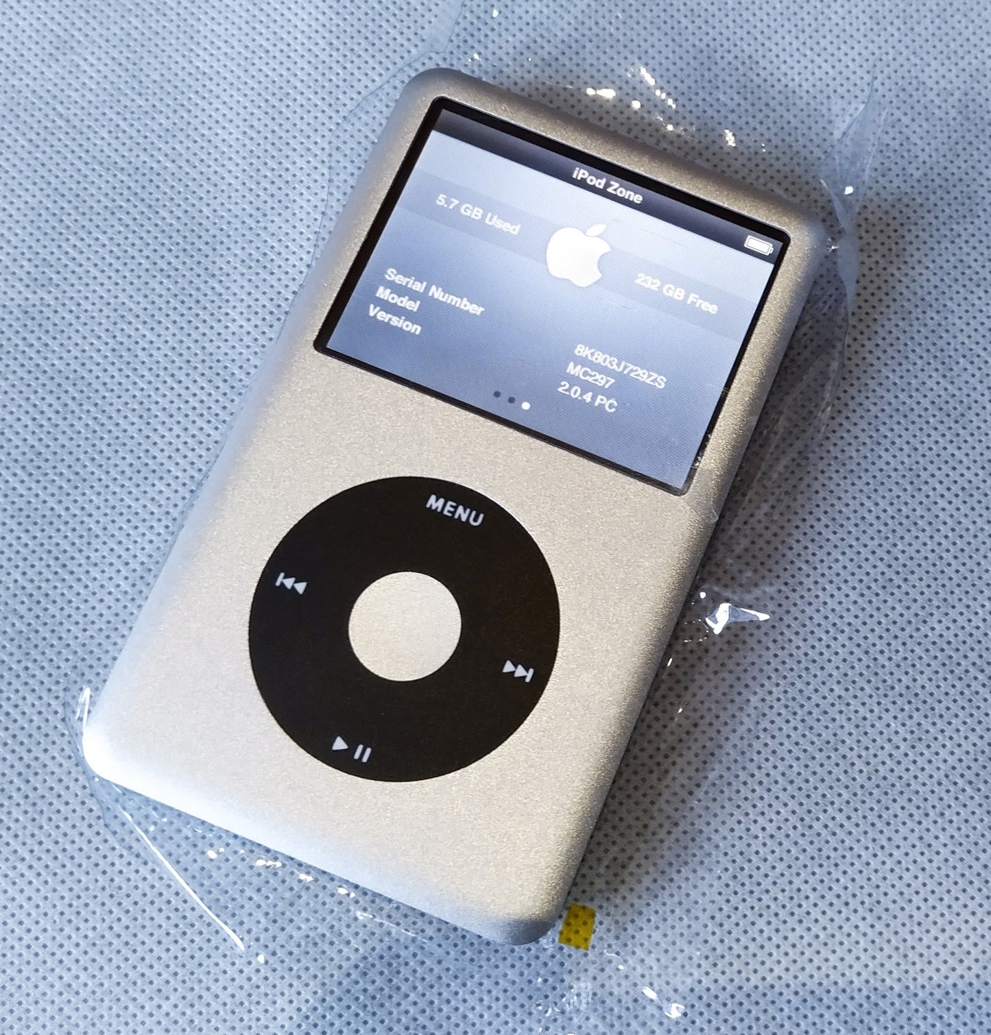 Apple iPod Classic 6th Generation | 256GB | Brand New Battery 2000 mAh