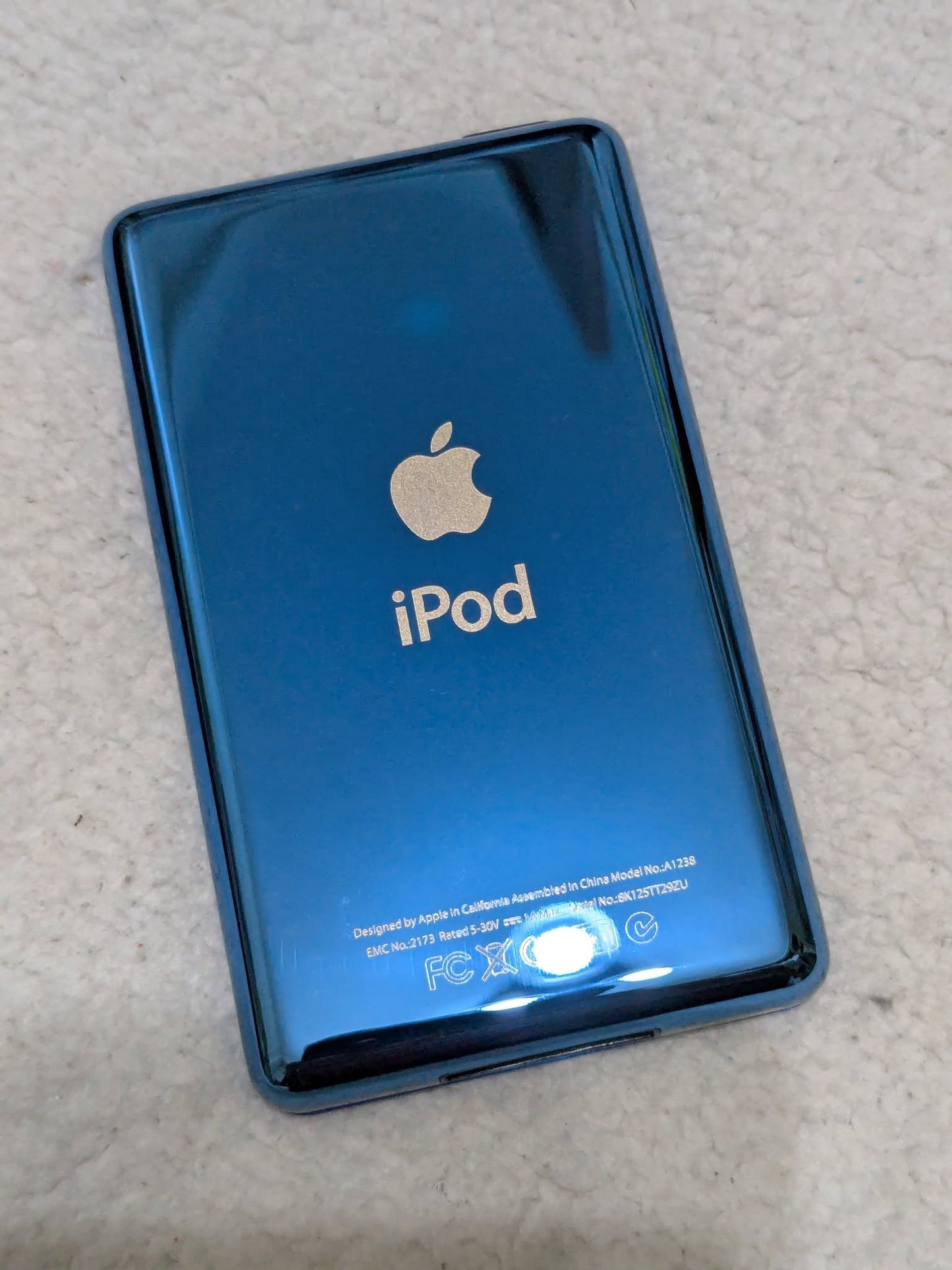 iPod Classic 7th Gen | Blue Edition | 1TB SSD | 3000 mAh Battery
