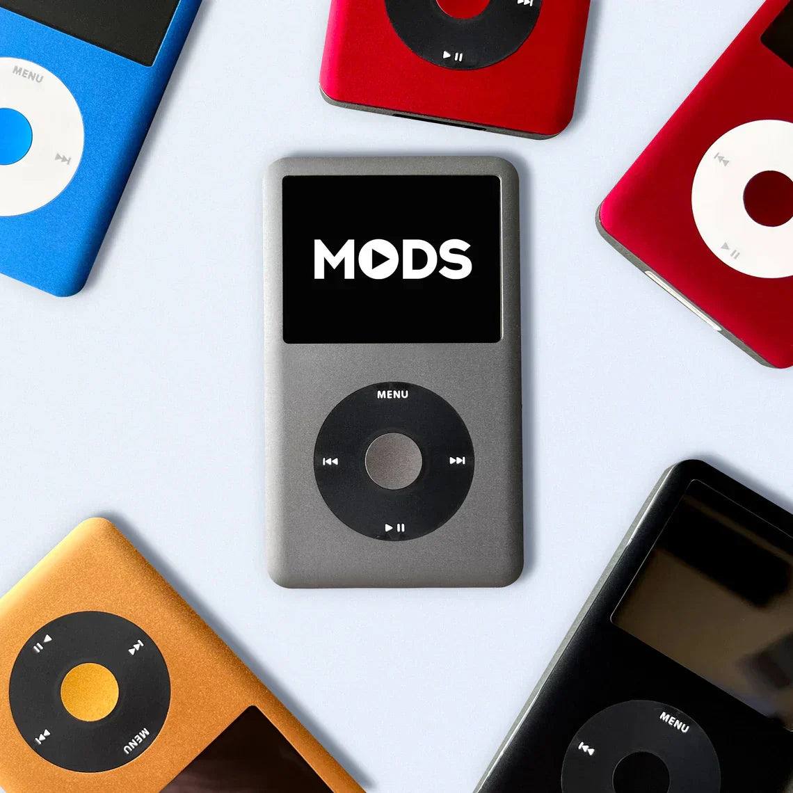 iPod Classic 7th Gen | Bluetooth Mod | 2TB SDXC | 3000 mAh Battery | USB-C Upgrade | Choose Color