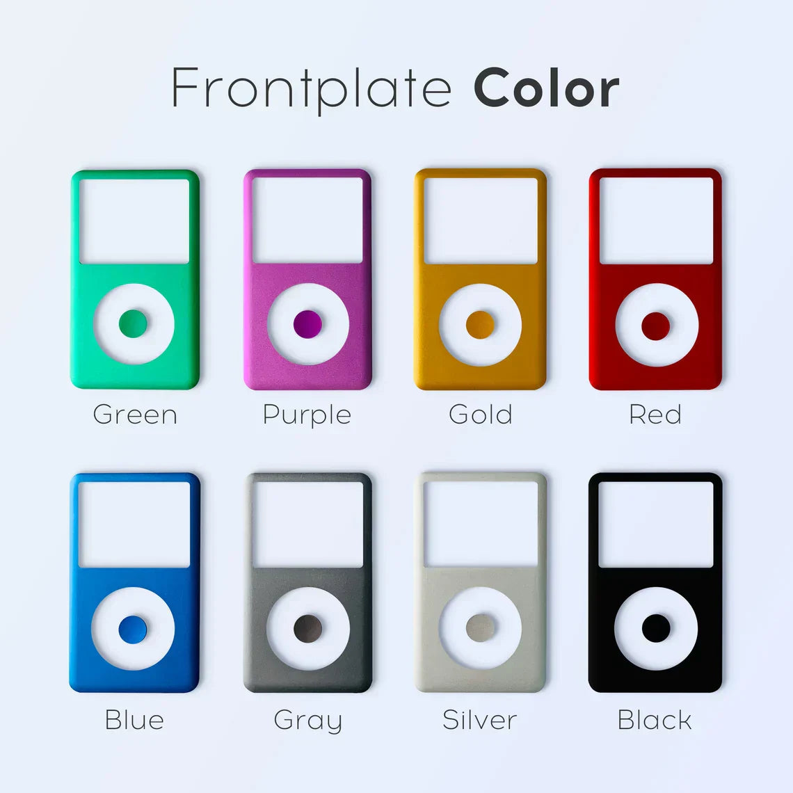 iPod Classic 7th Gen | Bluetooth Mod | 2TB SDXC | 3000 mAh Battery | USB-C Upgrade | Choose Color