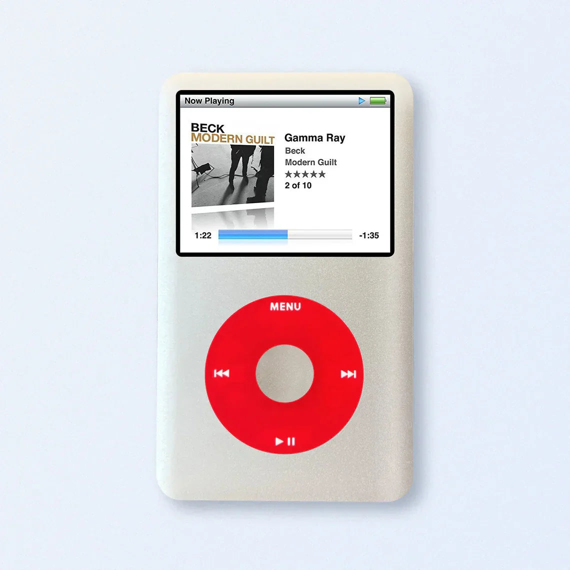 iPod Classic 7th Gen | Silver Edition | 2TB SDXC | 3000 mAh Battery | USB-C Upgrade