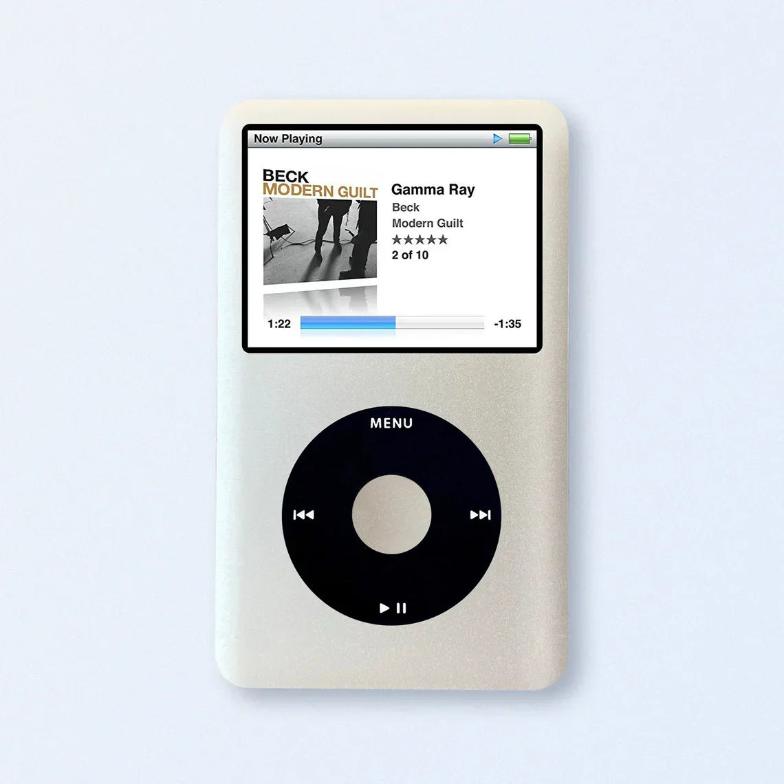 iPod Classic 7th Gen | Silver Edition | 2TB SDXC | 3000 mAh Battery | USB-C Upgrade