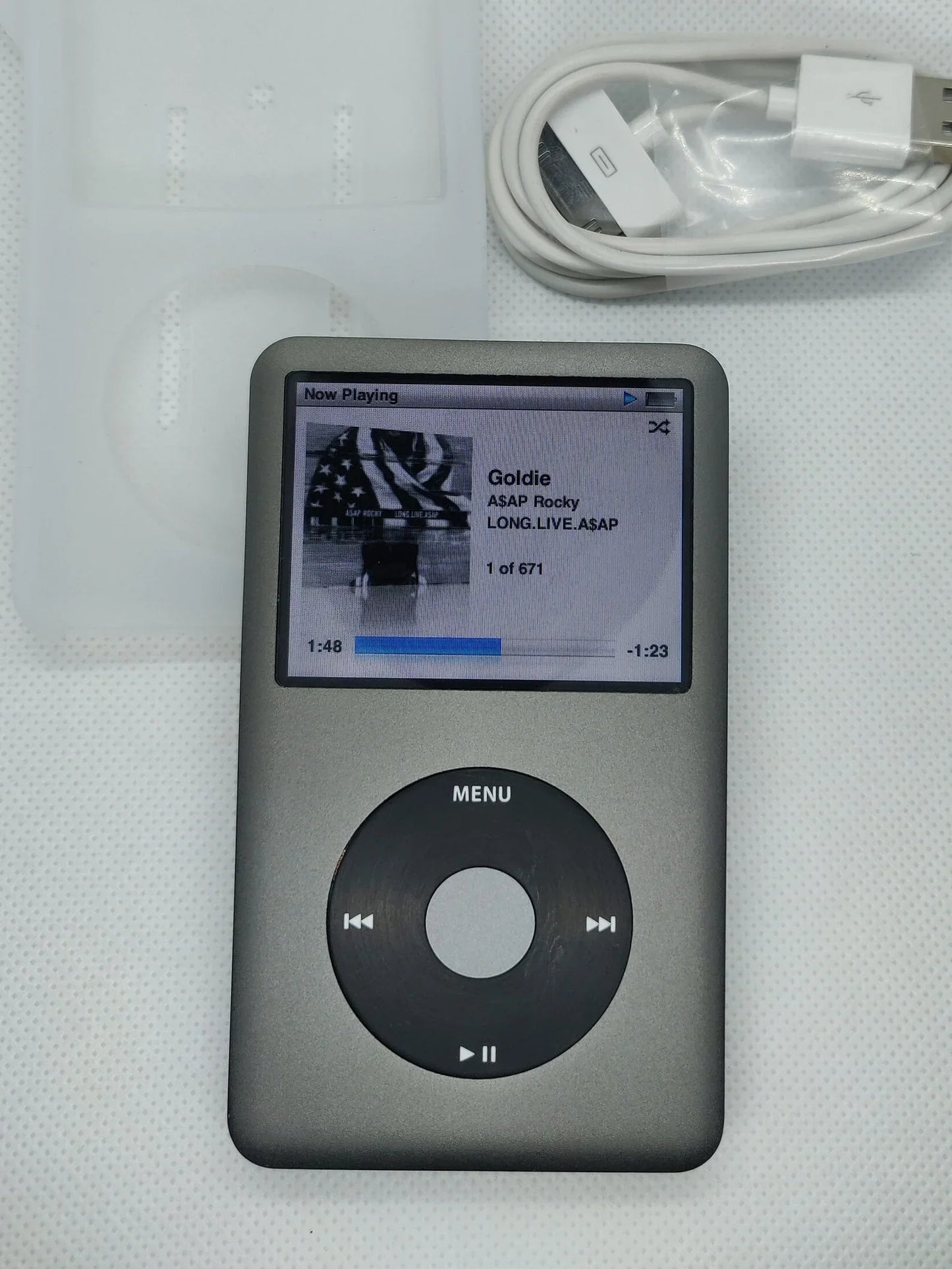 iPod Classic 7th Gen | Grey Edition | 1TB SSD | 3000 mAh Battery