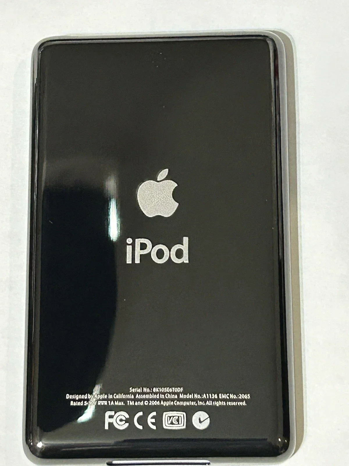 APPLE iPOD CLASSIC 5.5th Smoked 2TB SSD Wolfson DAC Atomic 3000 Mega Battery