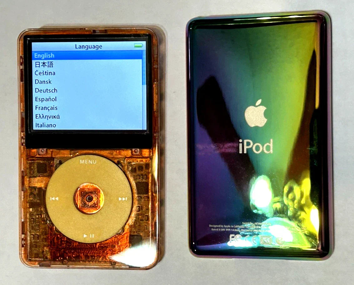 APPLE iPOD CLASSIC 5.5th Atomic Mellow Orange 2TB Wolfson DAC 3000 Battery