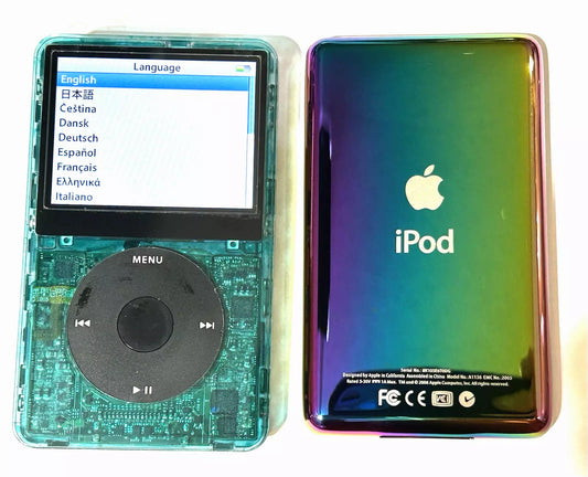 APPLE iPOD CLASSIC 5.5th Turq 2TB  SSD Wolfson DAC Atomic 3000 Mega Battery